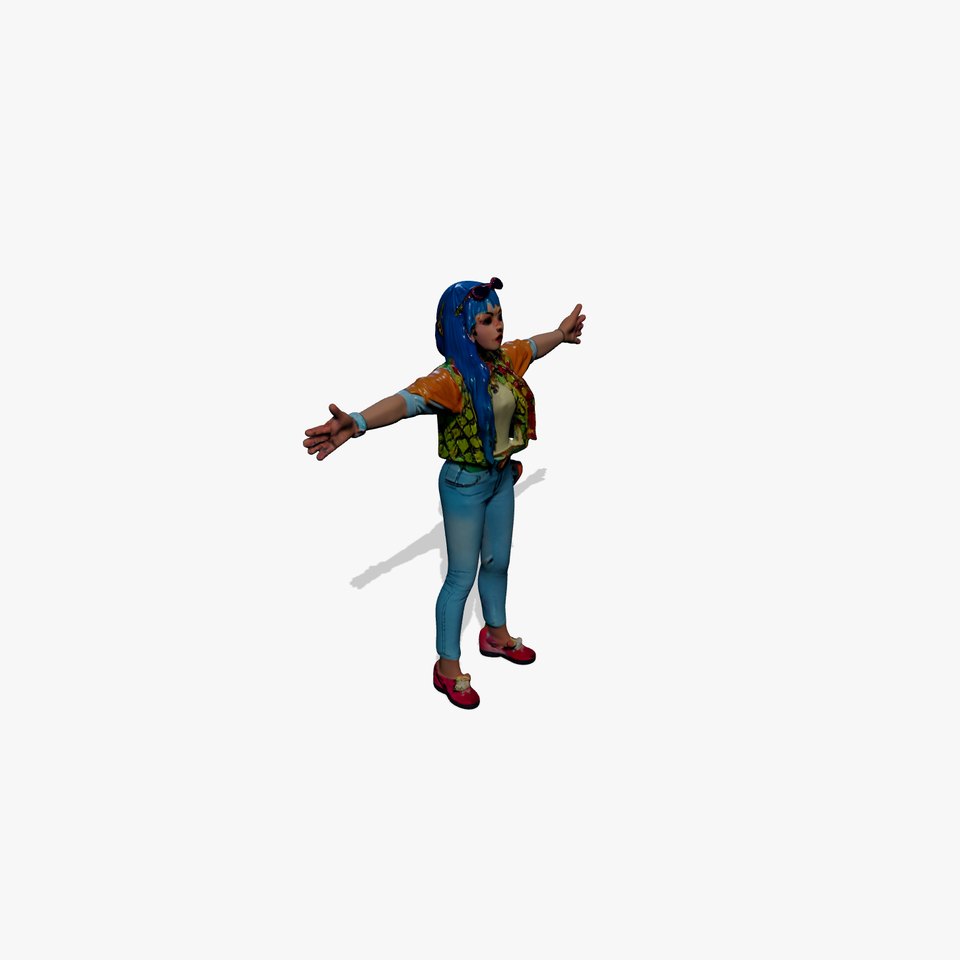 Colorful Fashion Outfit model pack